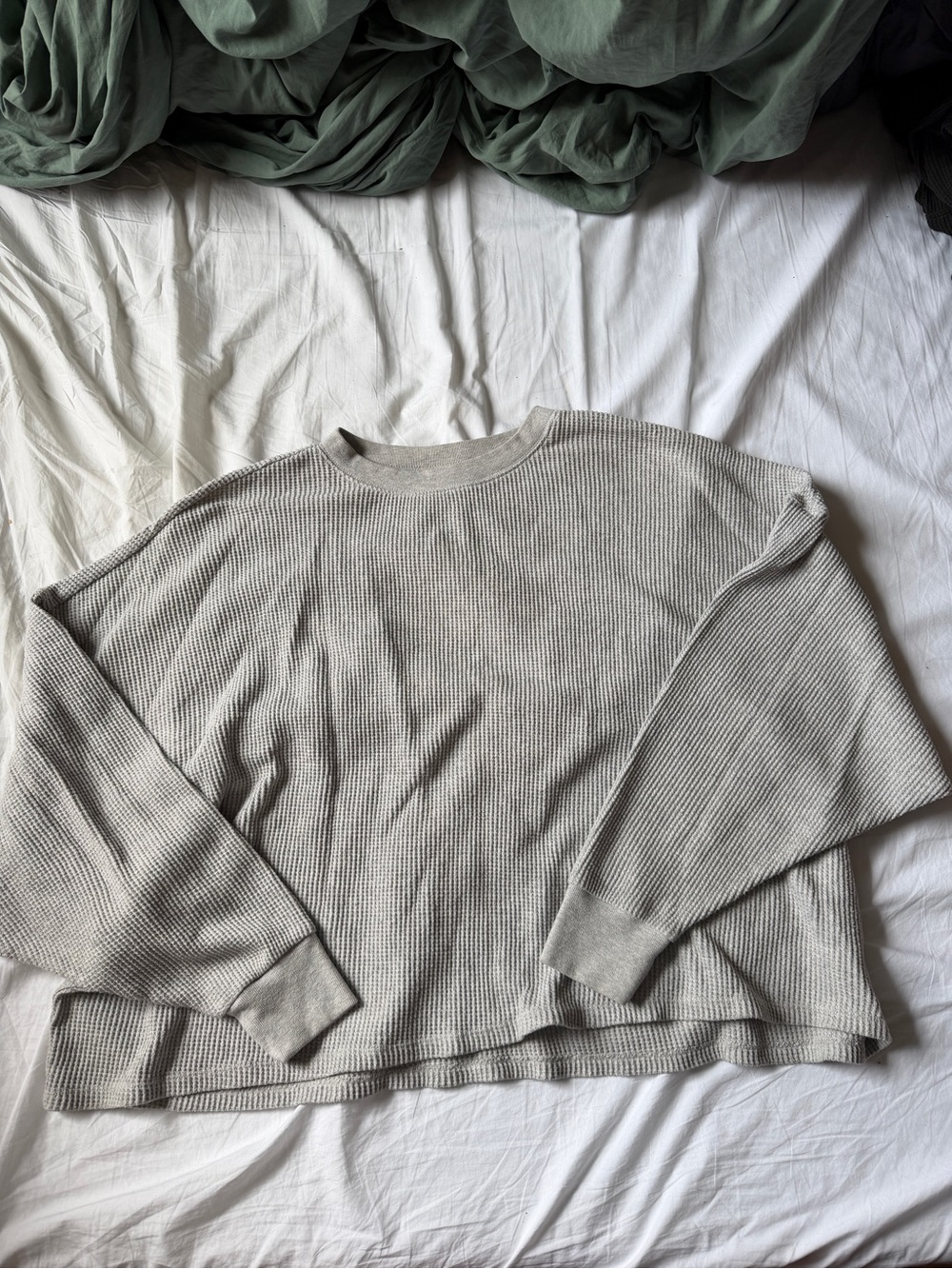 Abercrombie Waffle Long Sleeve Shirt